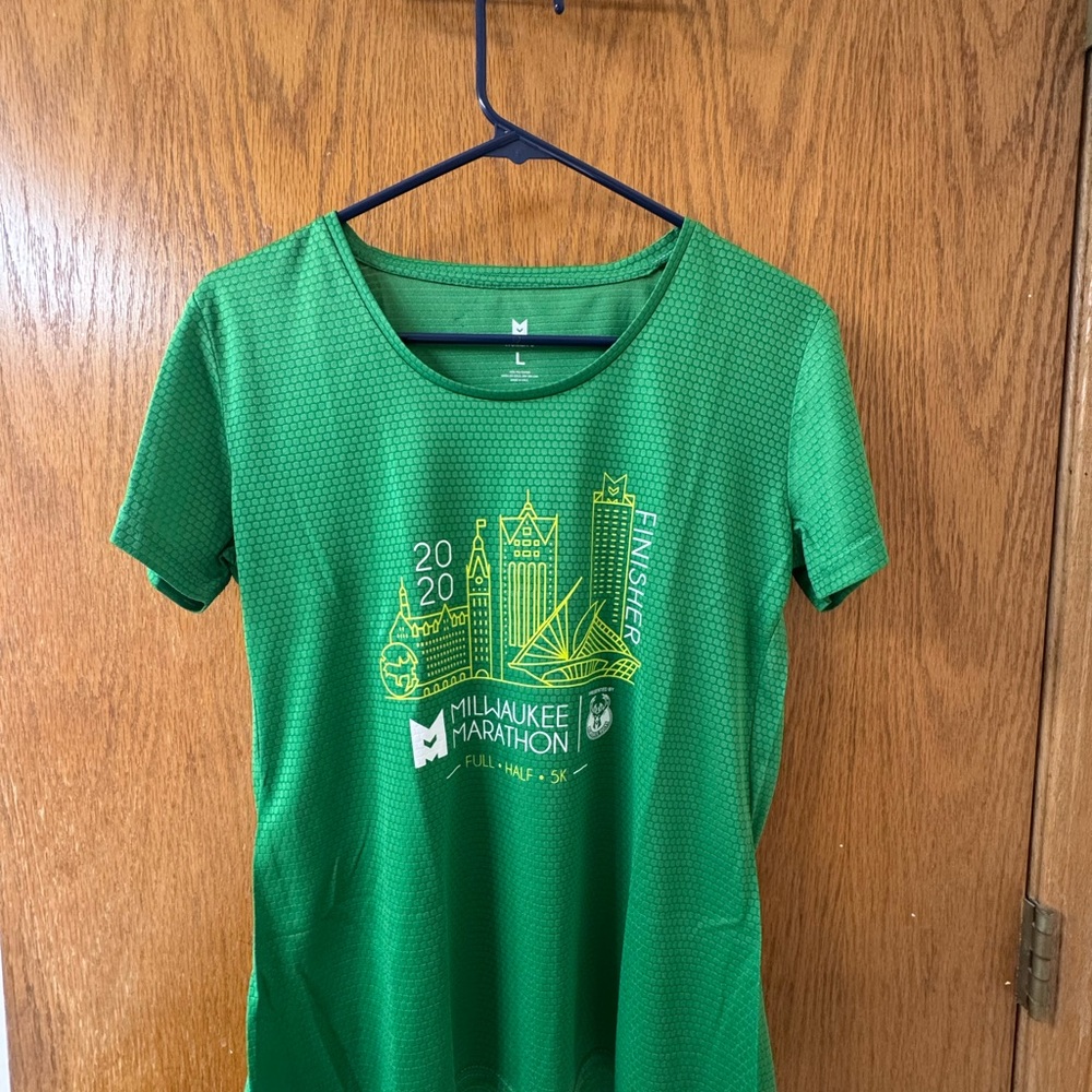 Green Milwaukee Marathon Finisher T-Shirt